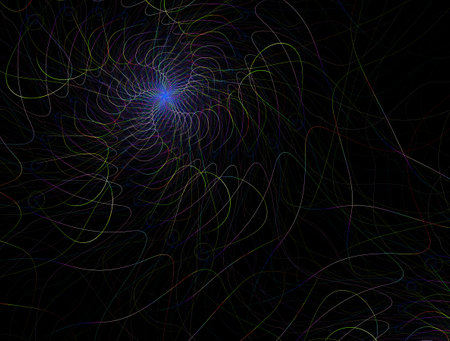Imaginatory fractal abstract background Image
