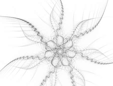 Imaginatory fractal abstract background Imageの写真素材
