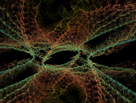 Imaginatory fractal abstract background Imageの写真素材