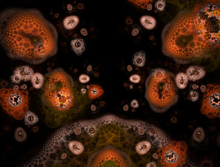 Imaginatory fractal abstract background Image