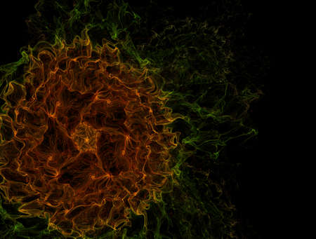 Imaginatory fractal abstract background Image