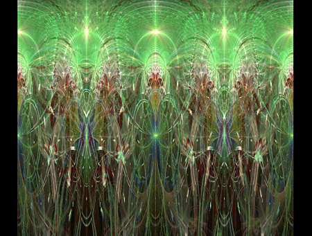 Imaginatory fractal abstract background Image