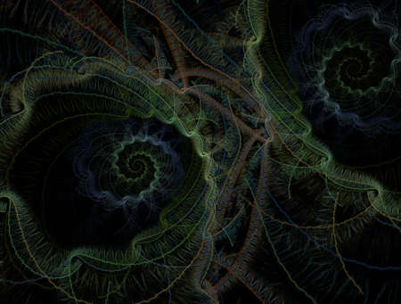 Imaginatory fractal abstract background Image