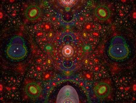 Imaginatory fractal abstract background Image