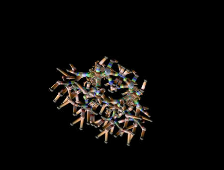 Imaginatory fractal abstract background Image