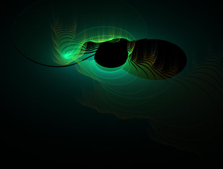 Imaginatory fractal abstract background Image