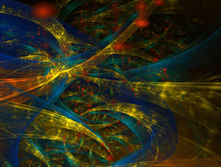 Imaginatory fractal abstract background Imageの写真素材
