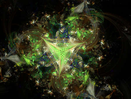 Imaginatory fractal abstract background Image
