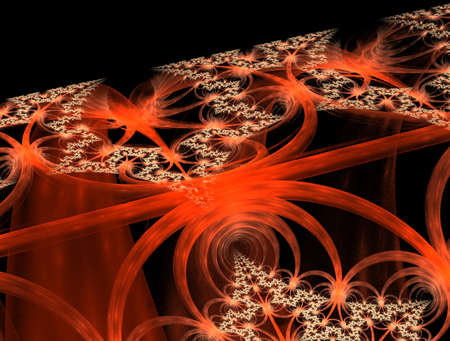 Imaginatory fractal abstract background Imageの写真素材