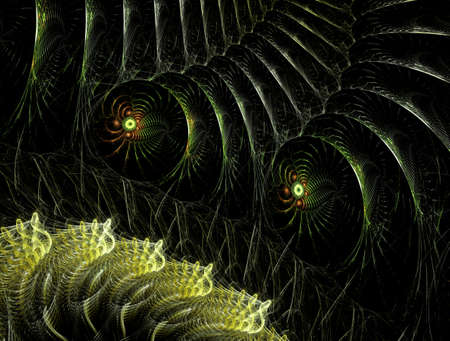 Imaginatory fractal abstract background Image