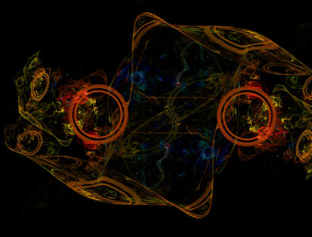 Imaginatory fractal abstract background Image