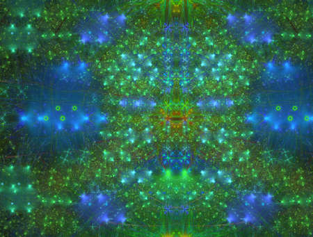 Imaginatory fractal abstract background Image
