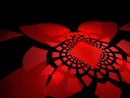 Imaginatory fractal abstract background Imageの写真素材