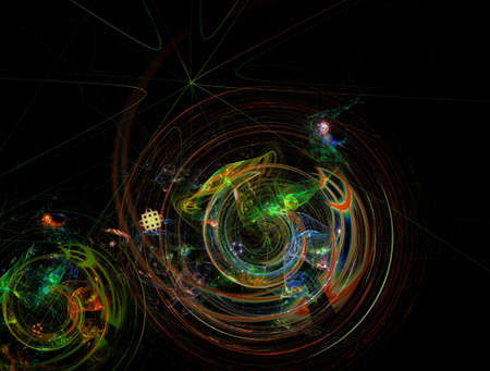 Imaginatory fractal abstract background Image
