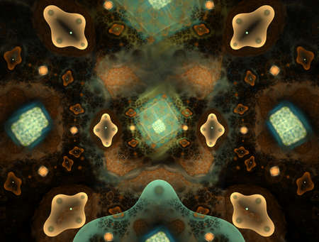 Imaginatory fractal abstract background Image