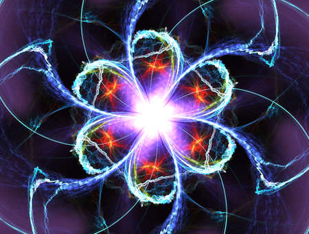 Imaginatory fractal abstract background Image