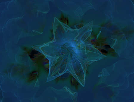 Imaginatory fractal abstract background Imageの写真素材
