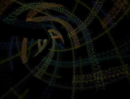 Imaginatory fractal abstract background Image
