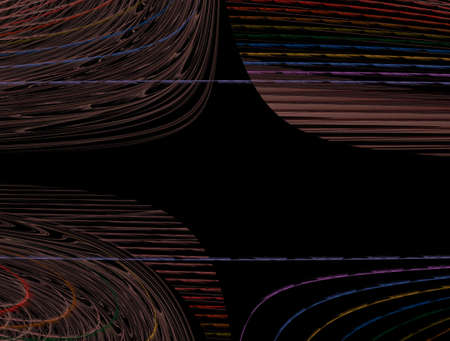 Imaginatory fractal abstract background Imageの写真素材