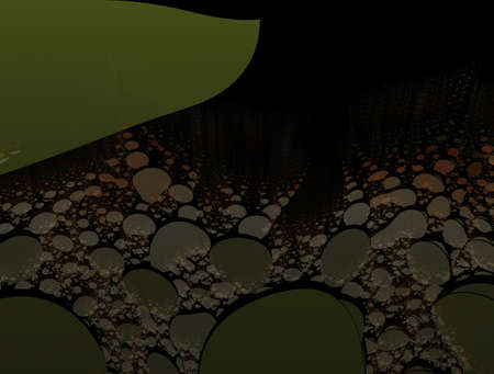 Imaginatory fractal abstract background Imageの写真素材