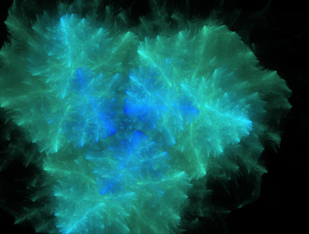 Imaginatory fractal abstract background Imageの写真素材