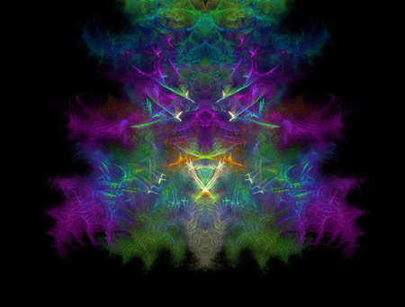 Imaginatory fractal abstract background Imageの写真素材