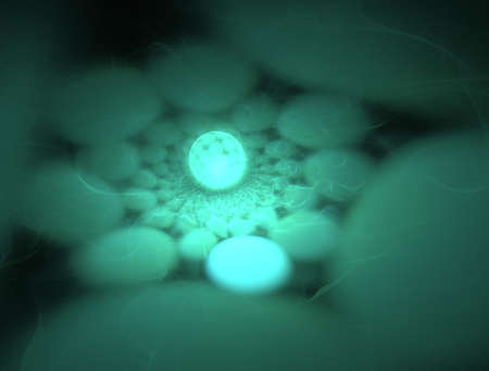 Imaginatory fractal abstract background Imageの写真素材