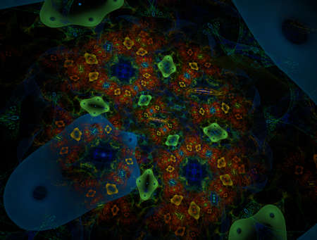 Imaginatory fractal abstract background Image
