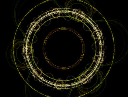 Imaginatory fractal abstract background Imageの写真素材