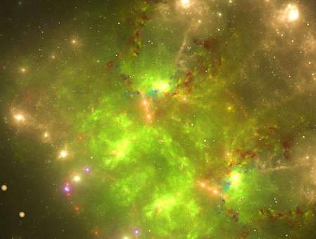 Imaginatory fractal abstract background Imageの写真素材