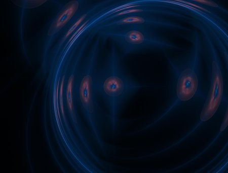 Imaginatory fractal abstract background Imageの写真素材