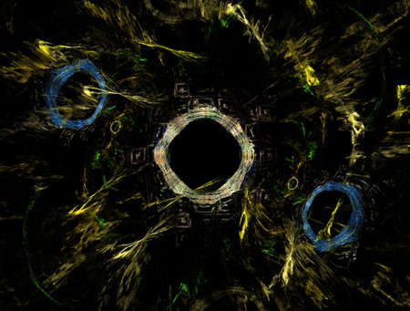 Imaginatory fractal abstract background Imageの写真素材