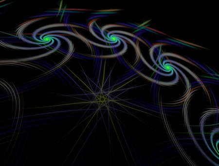 Imaginatory fractal abstract background Imageの写真素材