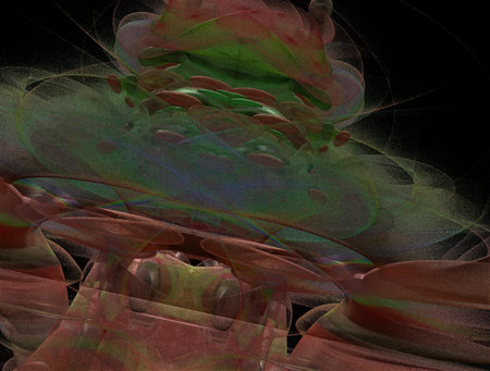 Imaginatory fractal abstract background Imageの写真素材