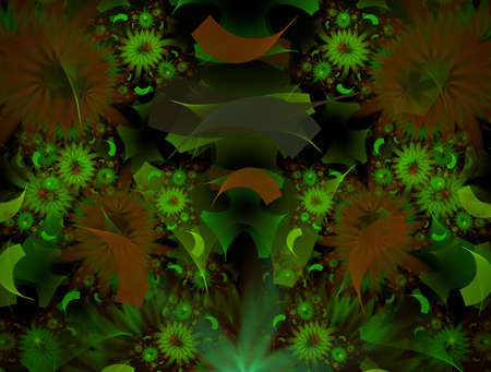 Imaginatory fractal abstract background Imageの写真素材