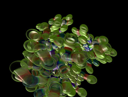 Imaginatory fractal abstract background Imageの写真素材