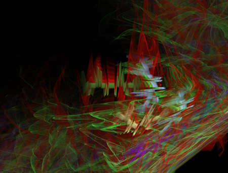 Imaginatory fractal abstract background Imageの写真素材