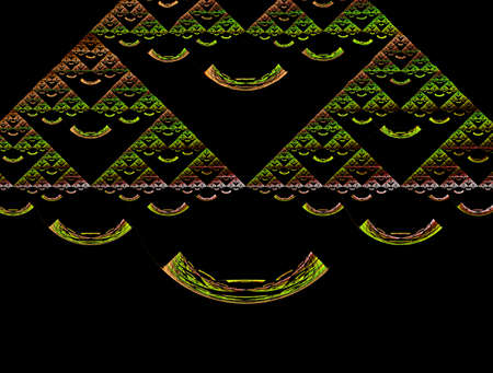 Imaginatory fractal abstract background Imageの写真素材