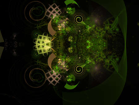 Imaginatory fractal abstract background Imageの写真素材