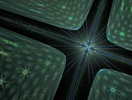 Imaginatory fractal abstract background Imageの写真素材
