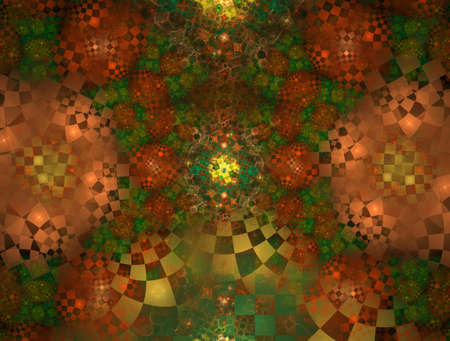 Imaginatory fractal abstract background Imageの写真素材