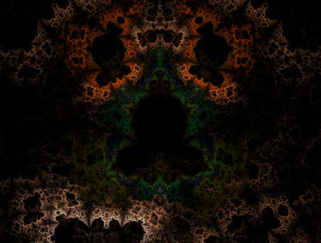 Imaginatory fractal abstract background Imageの写真素材