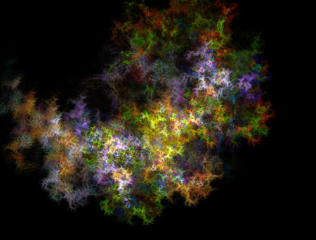 Imaginatory fractal abstract background Imageの写真素材