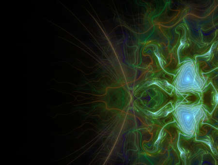 Imaginatory fractal abstract background Imageの写真素材