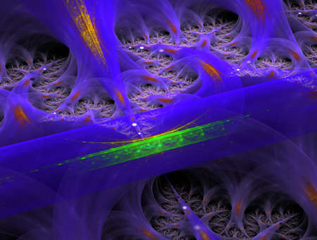 Imaginatory fractal abstract background Imageの写真素材