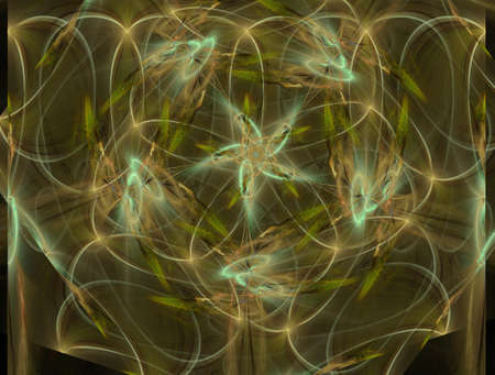 Imaginatory fractal abstract background Imageの写真素材