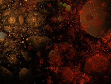 Imaginatory fractal abstract background Imageの写真素材