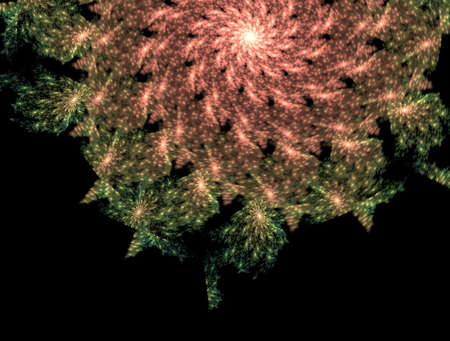 Imaginatory fractal abstract background Imageの写真素材