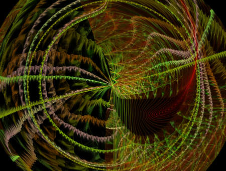 Imaginatory fractal abstract background Imageの写真素材