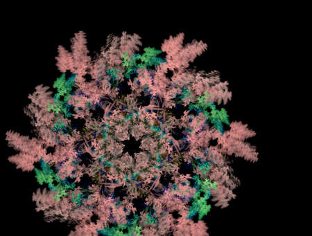 Imaginatory fractal abstract background Imageの写真素材